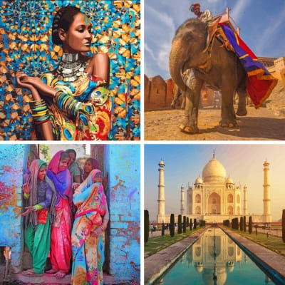 india painting by numbers