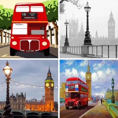 london painting by numbers
