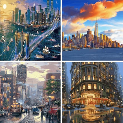 new york painting by numbers