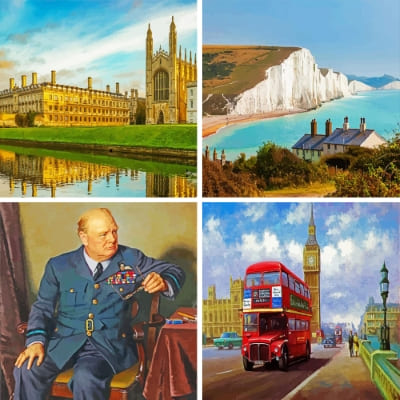 united kingdom painting by numbers