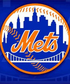 New York Mets Logo paint by numbers