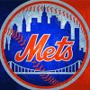Mets Logo paint by numbers