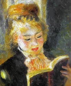 The Reader By Pierre Renoir paint by numbers