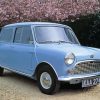 Blue Austin Mini paint by numbers