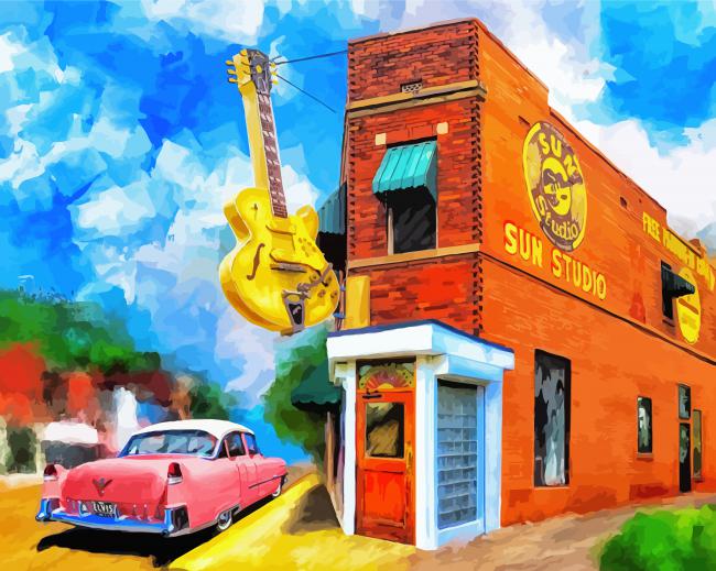 Sun Studio paint by numbers