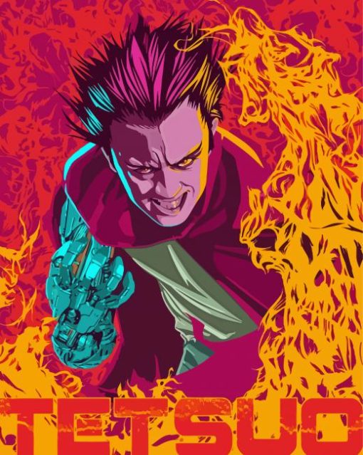 Tetsuo Anime paint by numbers
