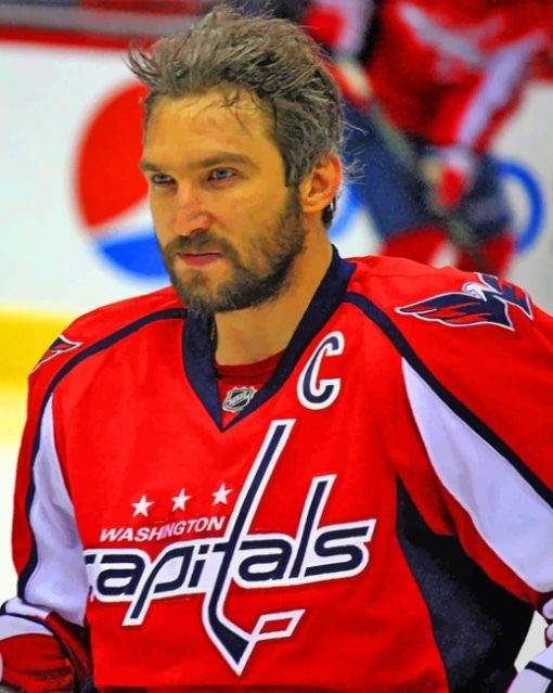 Alexander Ovechkin paint by numbers