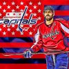 Alexander Ovechkin Washington Capitals paint by numbers