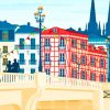 Aesthetic Bayonne Illustration paint by numbers