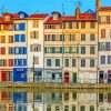Aesthetic Bayonne France Europe paint by numbers