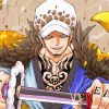 Trafalgar Law One Piece Anime paint by numbers