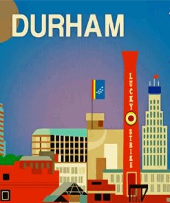 Durham Poster paint by numbers