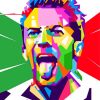 Alessandro Del Piero Paint By Numbers