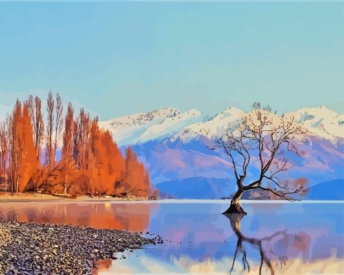Arrowtown South Island Paint By Numbers
