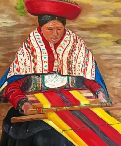 Aesthetic Peru Woman Paint By Numbers