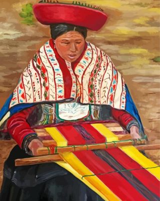 Aesthetic Peru Woman Paint By Numbers