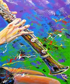 Aesthetic Clarinet Paint By Numbers