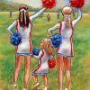 Girls Cheerleading Paint By Numbers