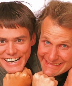 Dumb And Dumber Characters Paint By Numbers