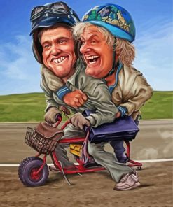Dumb and Dumber Paint By Numbers