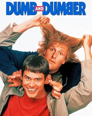 Dumb And Dumber Poster Paint By Numbers 
